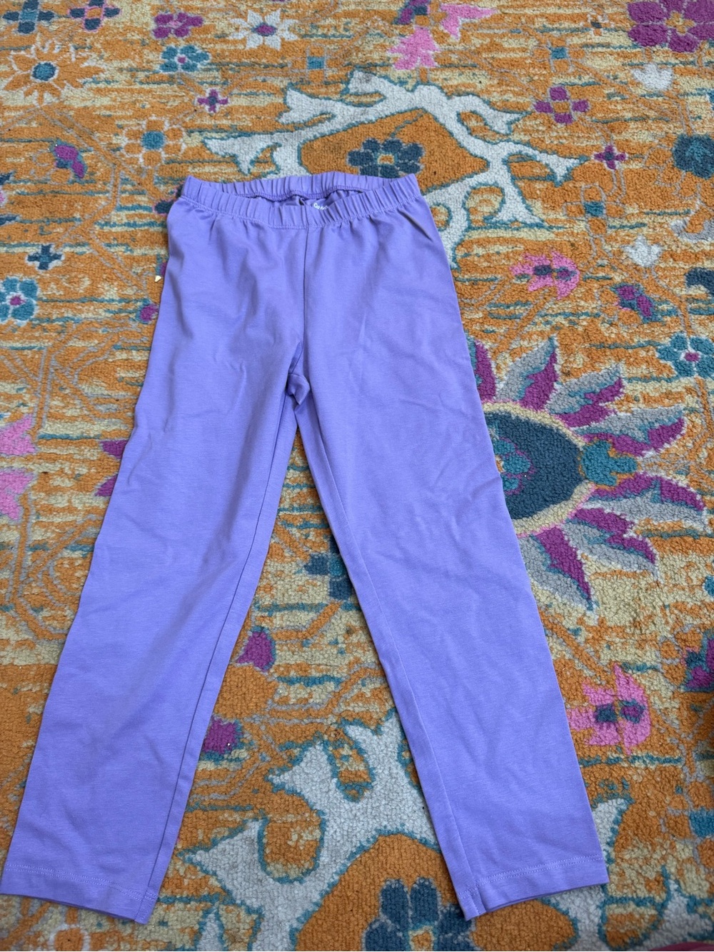 2 for 1! NWOT Cat and Jack Kids Lavender and Olive Green Leggings- large